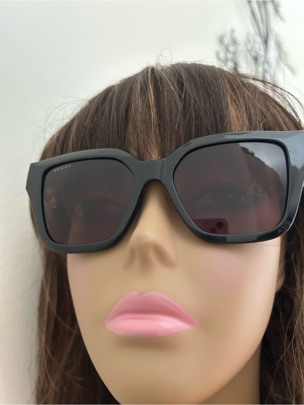 GUCCI. Gold GG Logo Gradient Cat Eye Sunglasses GG1023S 005 54 - 17-140 - Picture 11 of 11